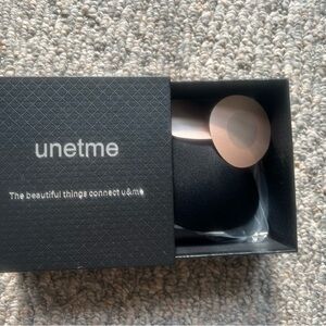 Unetme Black seemless wire free bra